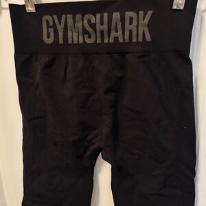 Gymshark Black spandex shorts in good used condition. Size Medium.